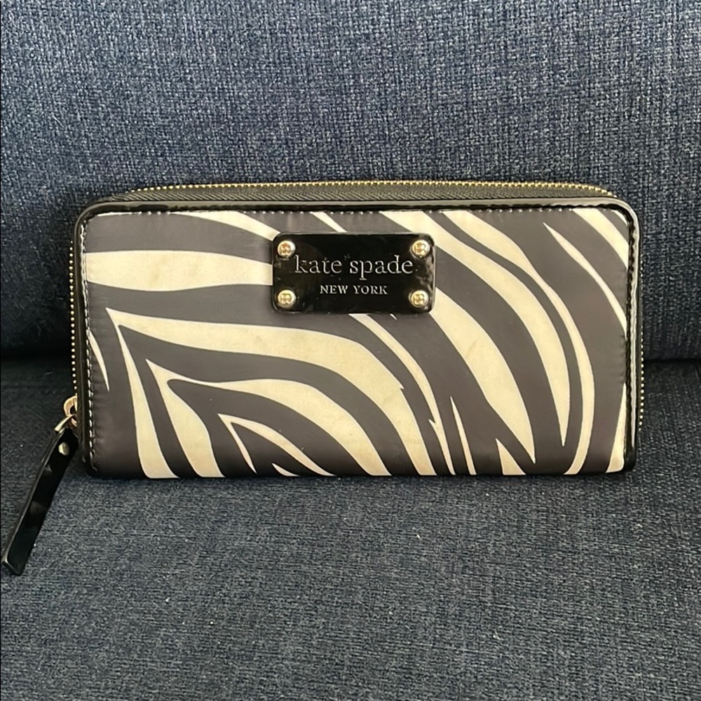 Kate Spade Zebra Wallet